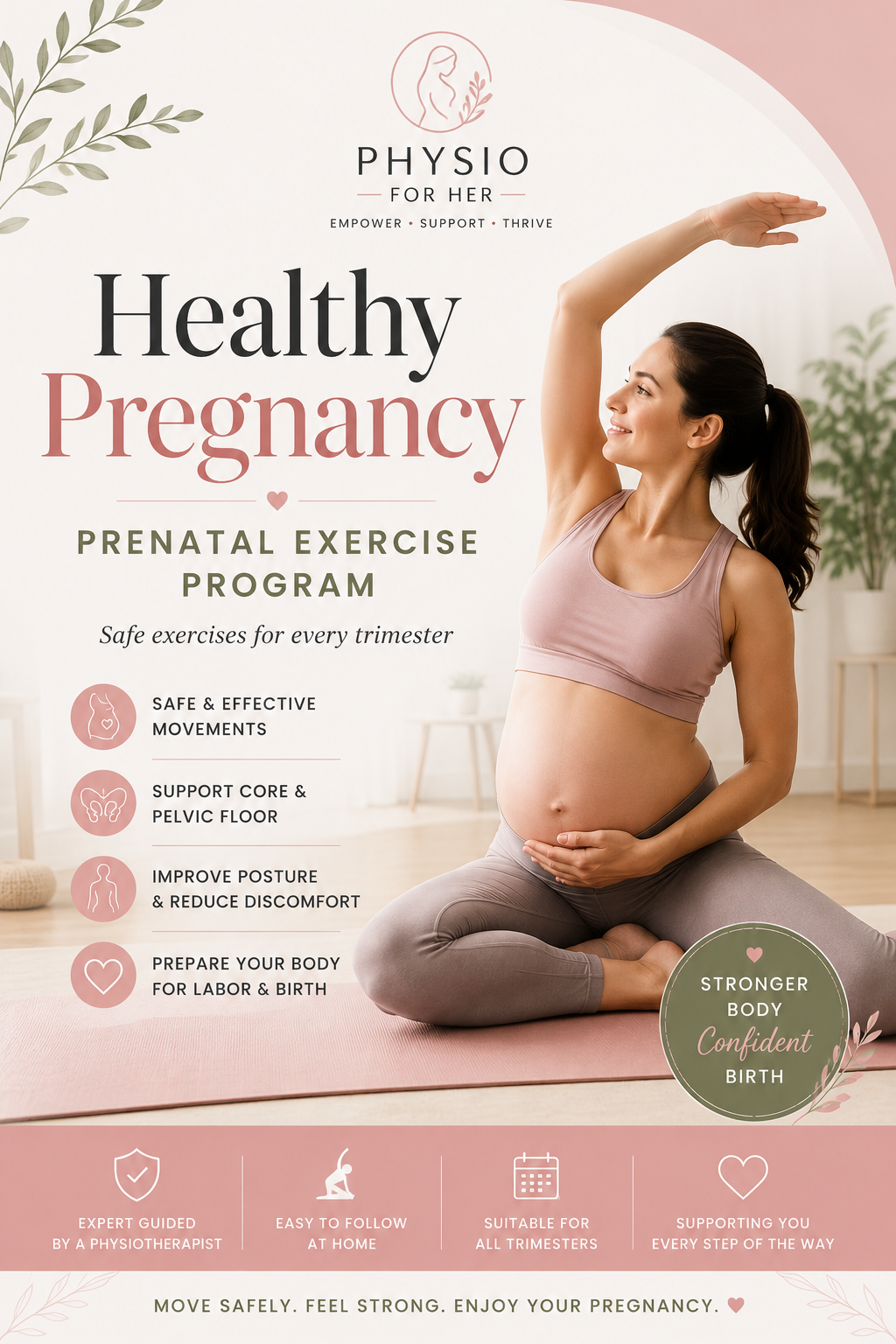 Healthy Pregnancy: Safe Prenatal Exercise Program